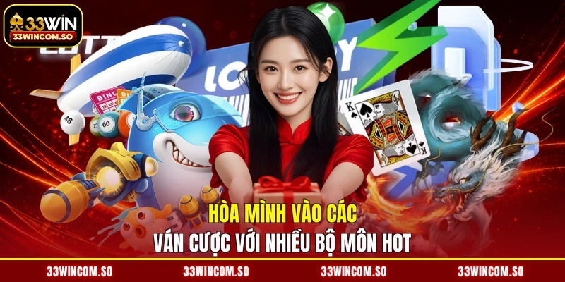 Hòa mình vào các ván cược với nhiều bộ môn hot